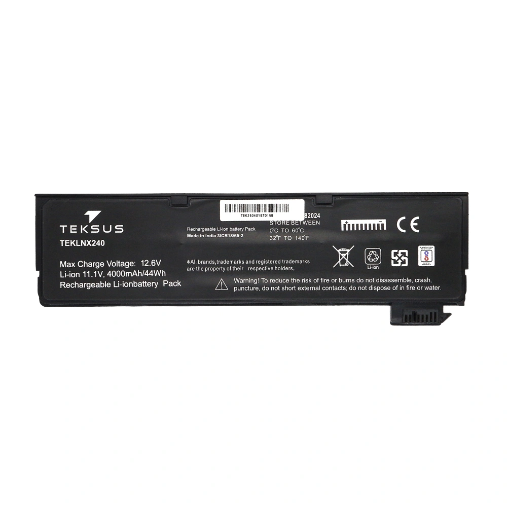 Teksus Laptop Battery Compatible For Lenovo Thinkpad X240 6C view 2